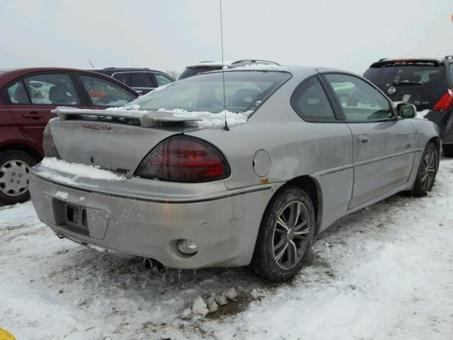 1G2NW12E2YM779834 - 2000 PONTIAC GRAND AM G SILVER photo 4