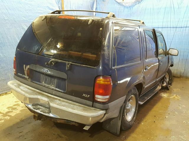 1FMZU73EX1ZA57911 - 2001 FORD EXPLORER X BLUE photo 4