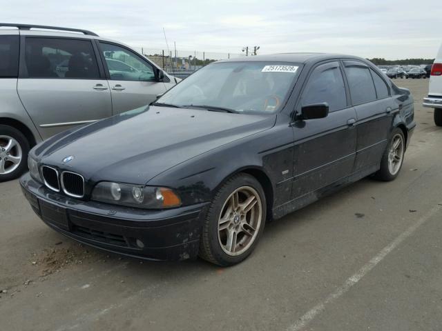 WBADN63481GM70982 - 2001 BMW 540 I AUTO BLACK photo 2