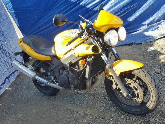 SMT805G305J205806 - 2005 TRIUMPH MOTORCYCLE SPEED 4 YELLOW photo 1