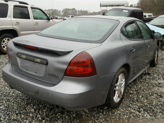 2G2WR554371148736 - 2007 PONTIAC GRAND PRIX GRAY photo 4