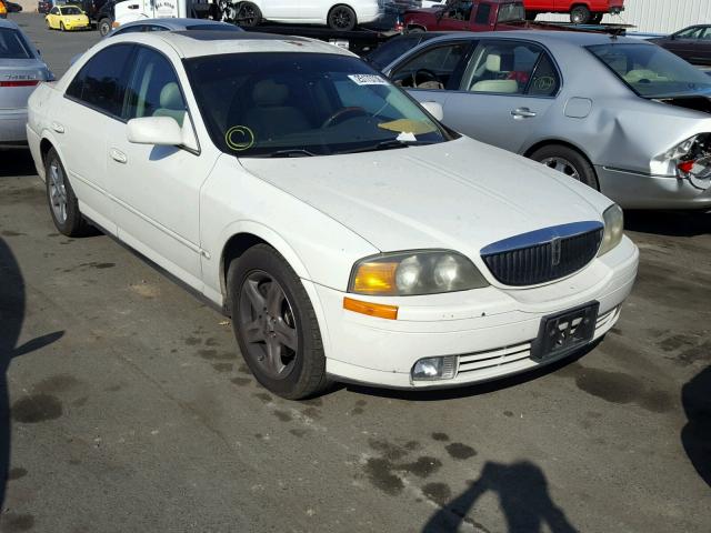 1LNHM87A01Y696572 - 2001 LINCOLN LS WHITE photo 1