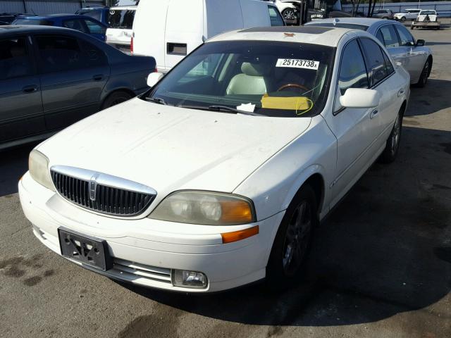 1LNHM87A01Y696572 - 2001 LINCOLN LS WHITE photo 2