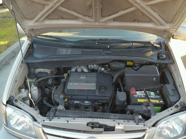 4T3ZF13C01U348301 - 2001 TOYOTA SIENNA LE GOLD photo 7