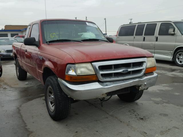 1FTYR14V6XPB27437 - 1999 FORD RANGER SUP RED photo 1