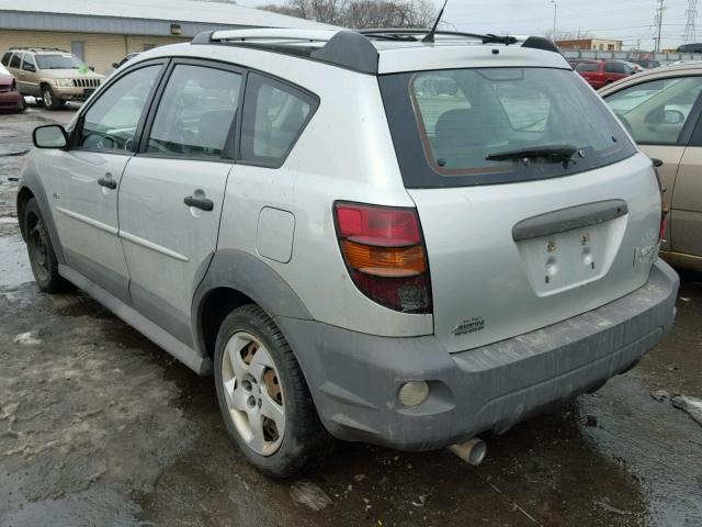 5Y2SL628X4Z408139 - 2004 PONTIAC VIBE SILVER photo 3