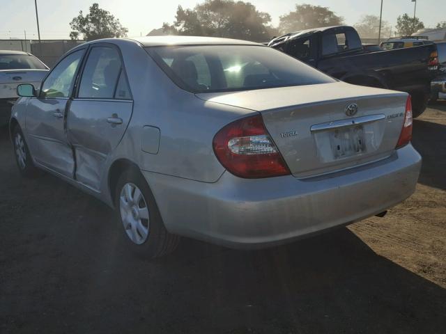 4T1BE32K04U378212 - 2004 TOYOTA CAMRY LE SILVER photo 3