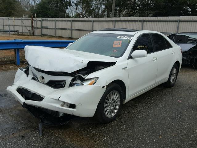 4T1BB46K07U019097 - 2007 TOYOTA CAMRY NEW WHITE photo 2