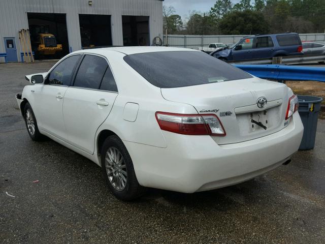 4T1BB46K07U019097 - 2007 TOYOTA CAMRY NEW WHITE photo 3