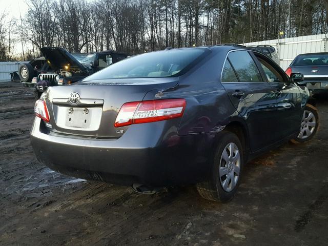 4T1BF3EKXBU166441 - 2011 TOYOTA CAMRY BASE GRAY photo 4