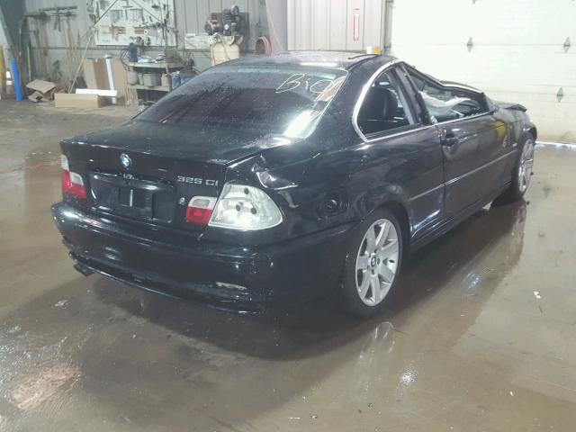 WBABN33423PC99299 - 2003 BMW 325 CI BLACK photo 4