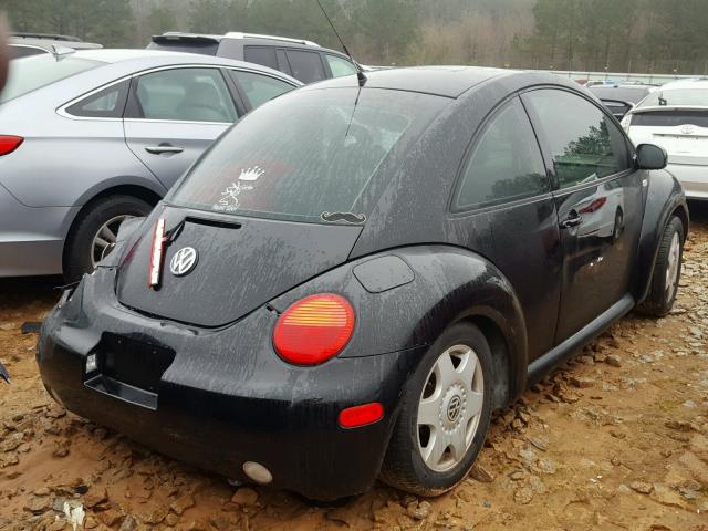 3VWCB21C91M444209 - 2001 VOLKSWAGEN NEW BEETLE 黑色 照片 4