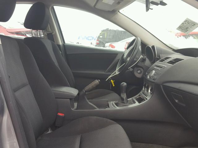 JM1BL1SF5A1239496 - 2010 MAZDA 3 I فضي صورة 5