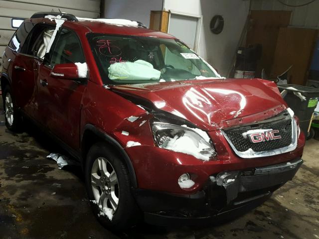 1GKEV23D99J211520 - 2009 GMC ACADIA SLT RED photo 1