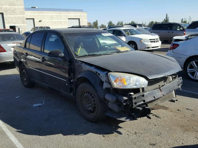 1G1ZT51F96F219892 - 2006 CHEVROLET MALIBU LT BLACK photo 1