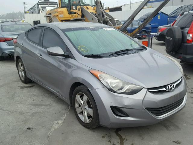 KMHDH4AE8BU108613 - 2011 HYUNDAI ELANTRA GL GRAY photo 1