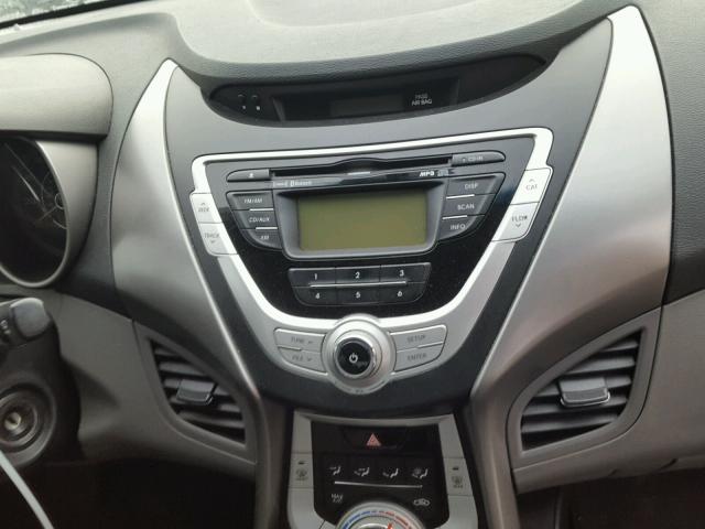 KMHDH4AE8BU108613 - 2011 HYUNDAI ELANTRA GL GRAY photo 9