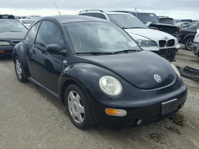 3VWCK21C81M447991 - 2001 VOLKSWAGEN NEW BEETLE BLACK photo 1