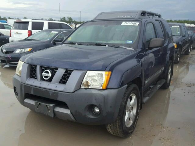 5N1AN08U96C528314 - 2006 NISSAN XTERRA OFF BLUE photo 2