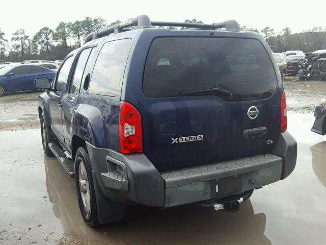 5N1AN08U96C528314 - 2006 NISSAN XTERRA OFF BLUE photo 3