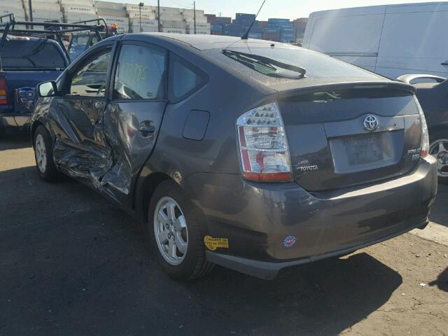 JTDKB20U273213087 - 2007 TOYOTA PRIUS GRAY photo 3