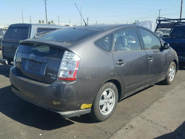 JTDKB20U273213087 - 2007 TOYOTA PRIUS GRAY photo 4