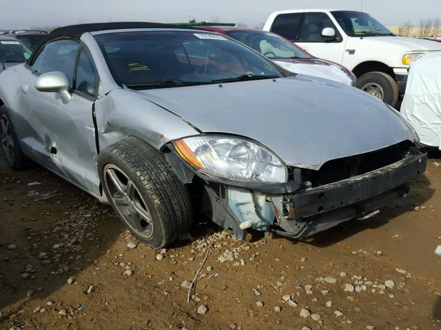 4A3AL25F78E039751 - 2008 MITSUBISHI ECLIPSE SP SILVER photo 9