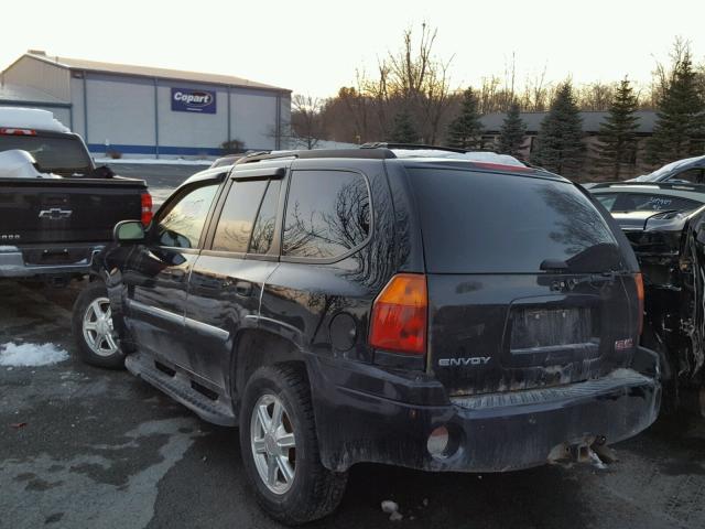 1GKDT13S582153764 - 2008 GMC ENVOY BLACK photo 3