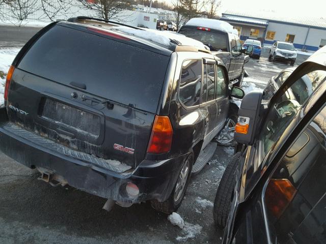 1GKDT13S582153764 - 2008 GMC ENVOY BLACK photo 4