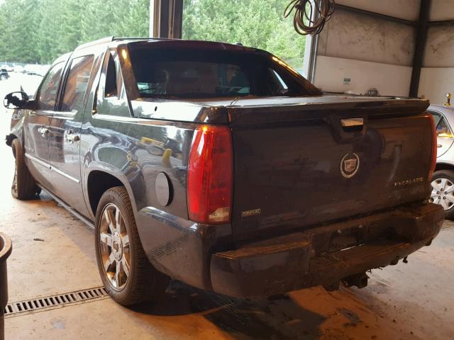 3GYFK22249G230965 - 2009 CADILLAC ESCALADE E BLACK photo 3