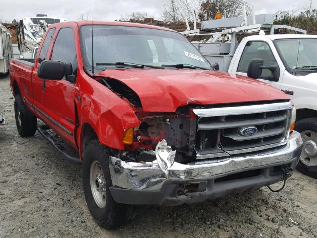 1FTSX31F2XED38845 - 1999 FORD F350 SRW S RED photo 1
