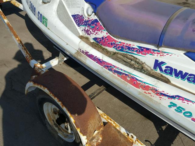 KAW80748G293 - 1983 KAWASAKI JET SKI 55 TWO TONE photo 9