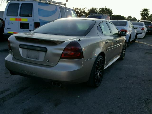 2G2WP522341337276 - 2004 PONTIAC GRAND PRIX 金色 照片 4