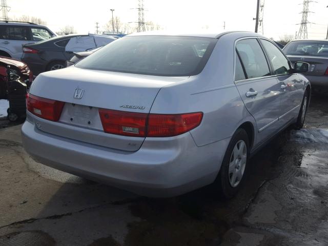 1HGCM56435A028094 - 2005 HONDA ACCORD LX SILVER photo 4