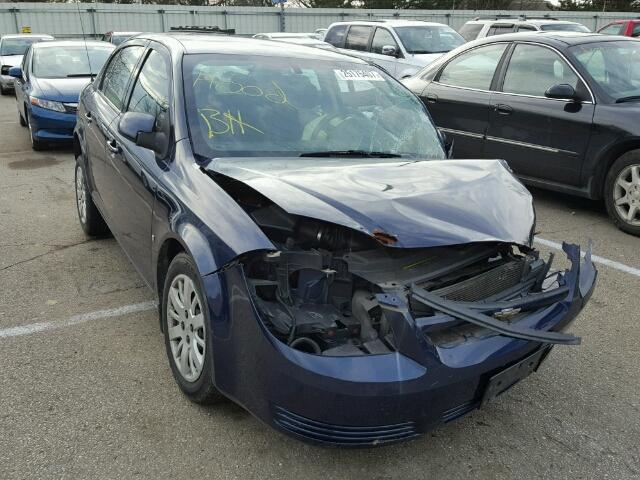 1G1AT58H297154676 - 2009 CHEVROLET COBALT LT BLUE photo 1