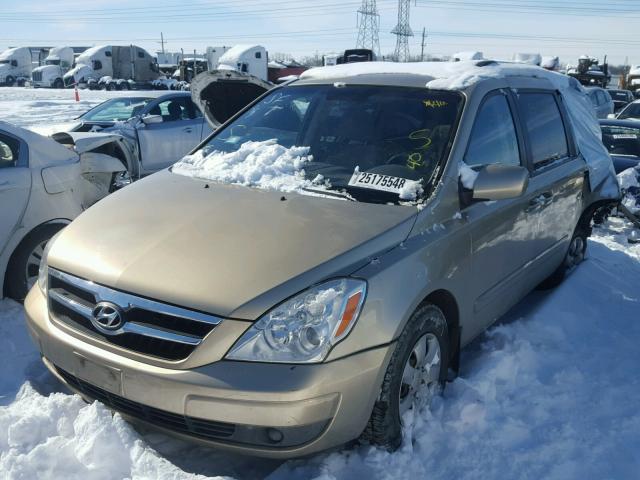 KNDMC233886049059 - 2008 HYUNDAI ENTOURAGE GOLD photo 2