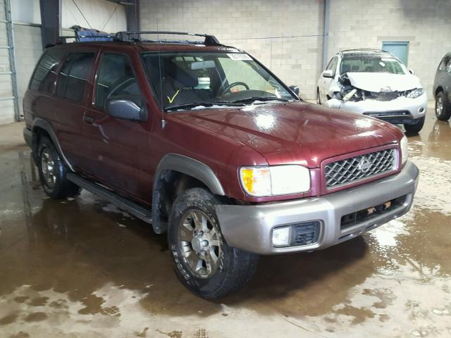 JN8DR07Y81W506388 - 2001 NISSAN PATHFINDER MAROON photo 1