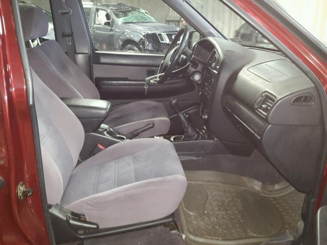 JN8DR07Y81W506388 - 2001 NISSAN PATHFINDER MAROON photo 5