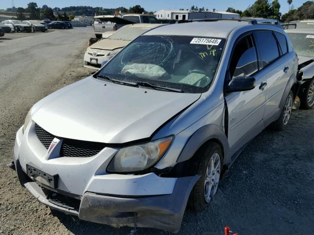 5Y2SL62843Z466181 - 2003 PONTIAC VIBE SILVER photo 2