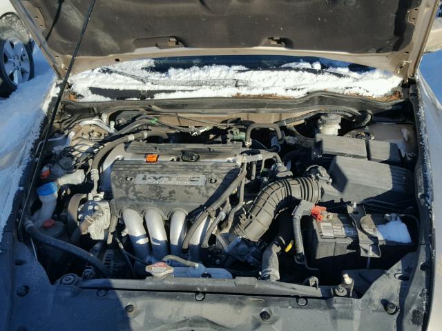 1HGCM56887A028856 - 2007 HONDA ACCORD EX GOLD photo 7