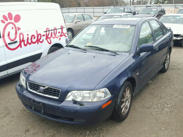 YV1VS295X3F936665 - 2003 VOLVO S40 1.9T BLUE photo 2