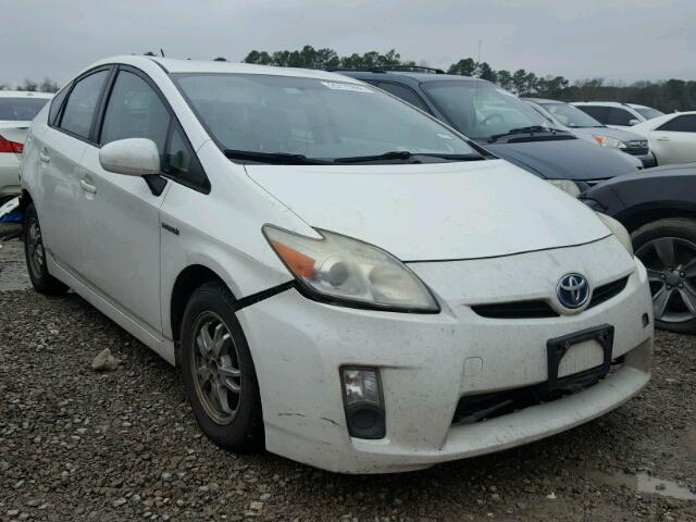 JTDKN3DU9A5004464 - 2010 TOYOTA PRIUS WHITE photo 1