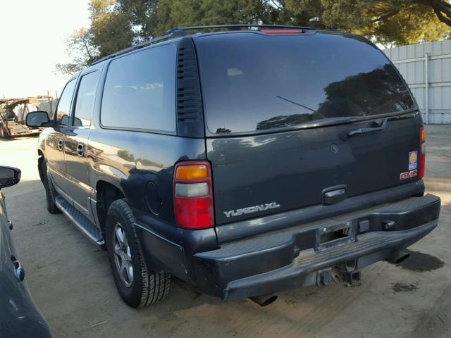 1GKFK66U03J235941 - 2003 GMC YUKON XL D GRAY photo 3