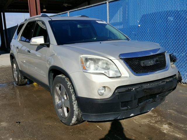 1GKKRRED3BJ129866 - 2011 GMC ACADIA SLT ბეჟი ფოტო 1