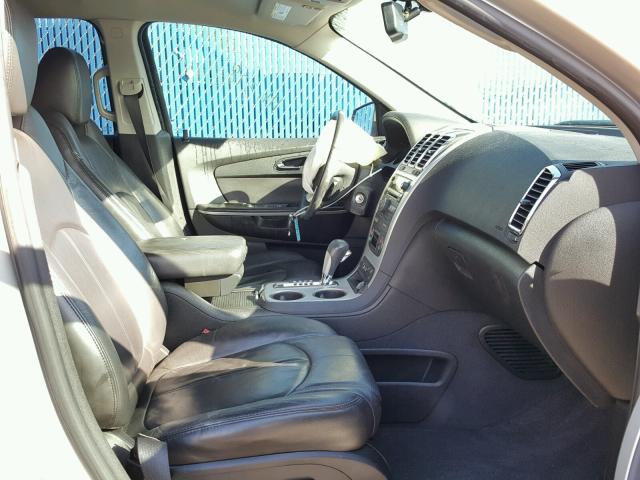 1GKKRRED3BJ129866 - 2011 GMC ACADIA SLT ბეჟი ფოტო 5