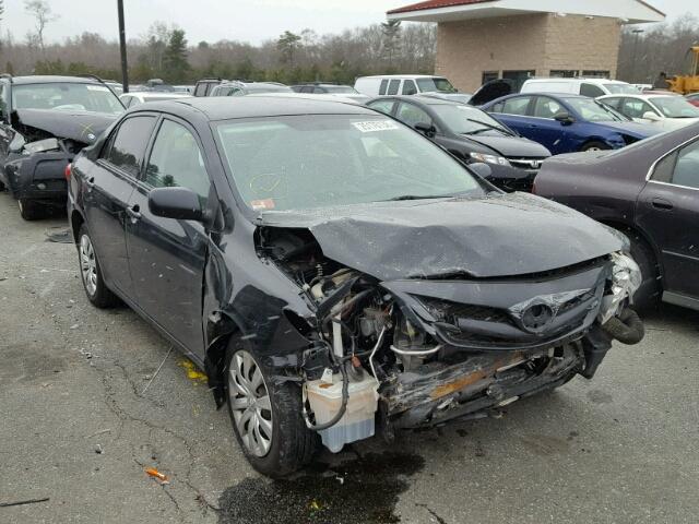 2T1BU4EE6CC795381 - 2012 TOYOTA COROLLA BA BLACK photo 1