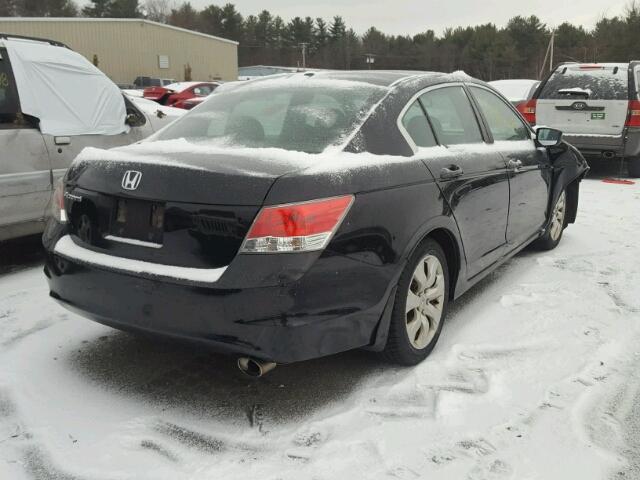 1HGCP2F80AA017072 - 2010 HONDA ACCORD EXL BLACK photo 4