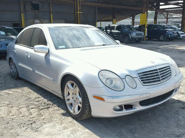 WDBUF70J53A096867 - 2003 MERCEDES-BENZ E 500 SILVER photo 1