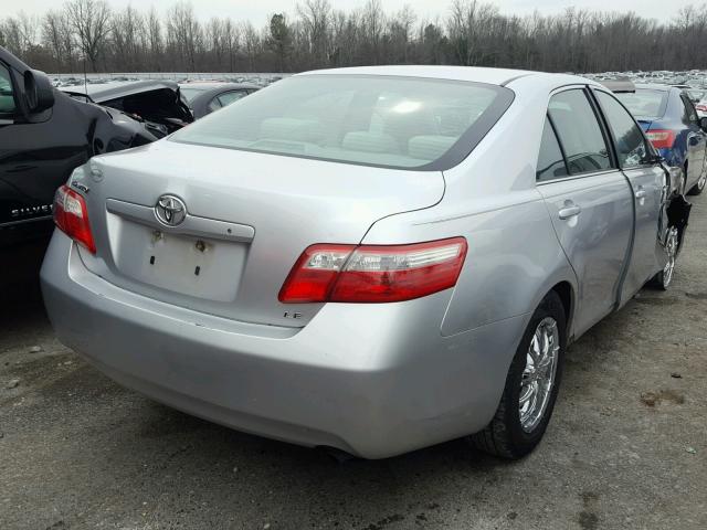 4T1BE46K09U390755 - 2009 TOYOTA CAMRY BASE SILVER photo 4