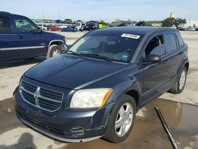 1B3HB48B57D582613 - 2007 DODGE CALIBER SX BLUE photo 2